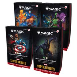 Deck Commander Magic: The Gathering - Marvel Super Heroes - Assortiment