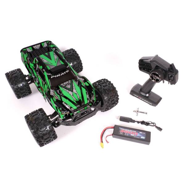 Voiture radiocommandé Pirate XT-II vert 1/10