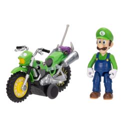 Figurine Luigi et sa moto - Film Super Mario Galaxy