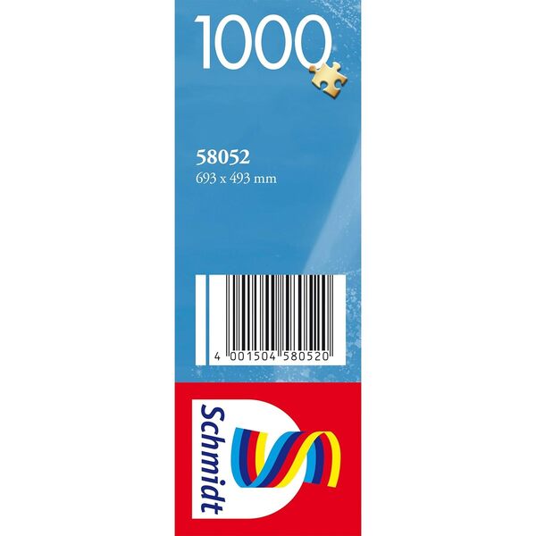 Puzzle Disney 1000 pièces - La reine des neiges, amour et magie