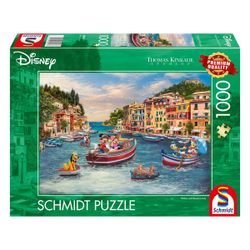 Puzzle Disney 1000 pièces - Mickey et Minnie en Italie