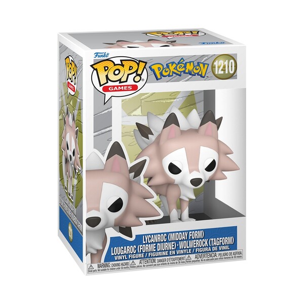 Figurine Funko POP! Pokémon - Lougaroc (forme diurne)