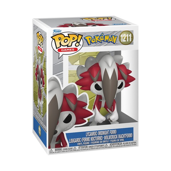 Figurine Funko POP! Pokémon - Lougaroc (forme nocturne)