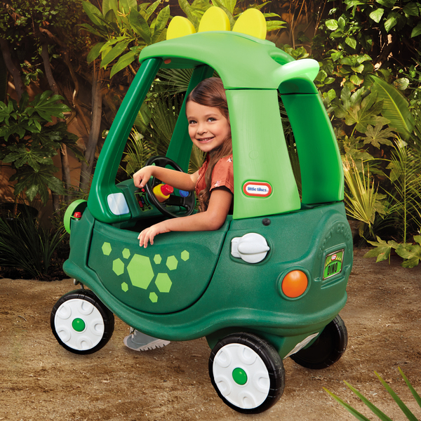 Porteur Cozy Coupé - Dino vert