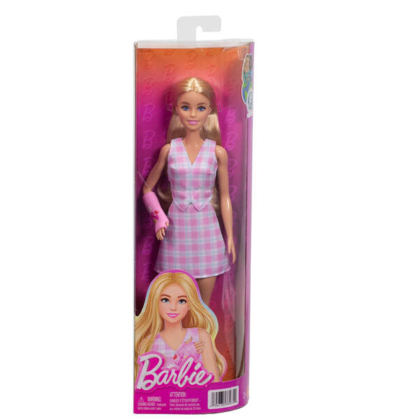 Poupée Barbie Fashionistas Plâtre Rose