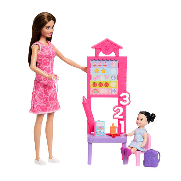 Poupée Barbie coffret maîtresse d école