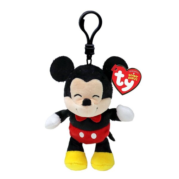 Porte-clés peluche Mickey 9 cm