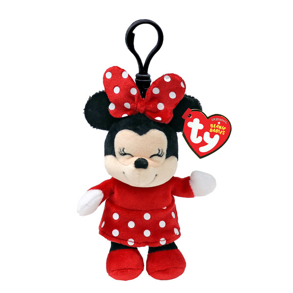 Porte-clés peluche Minnie 9 cm