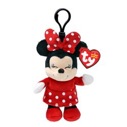 Porte-clés peluche Minnie 9 cm