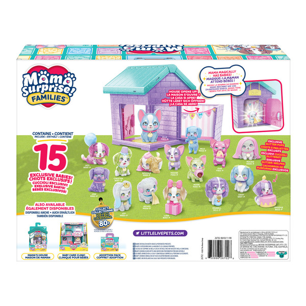 Mama Surprise! Families Little Live Pets - Fête des chiots