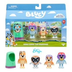 Pack de 4 figurines Bluey - Voilà les mamies