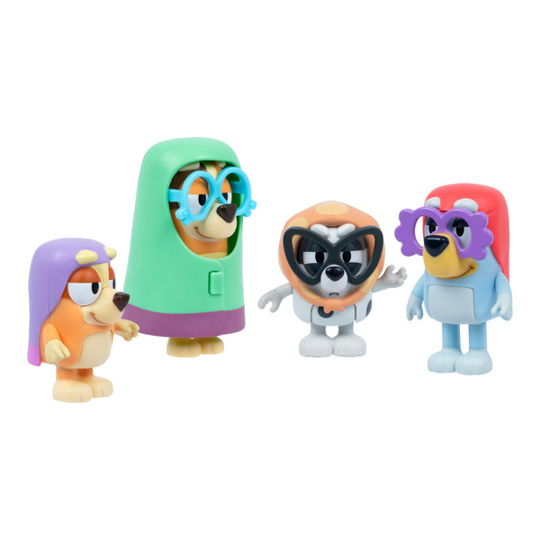 Pack de 4 figurines Bluey - Voilà les mamies