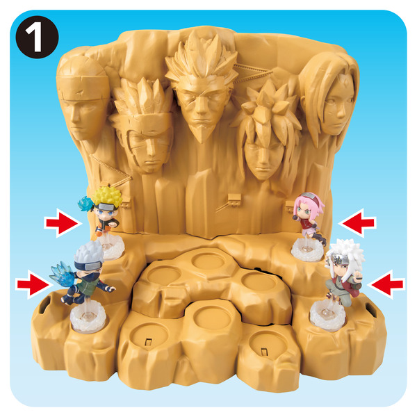 Diorama Hokage Rock Naruto Shippuden Survival