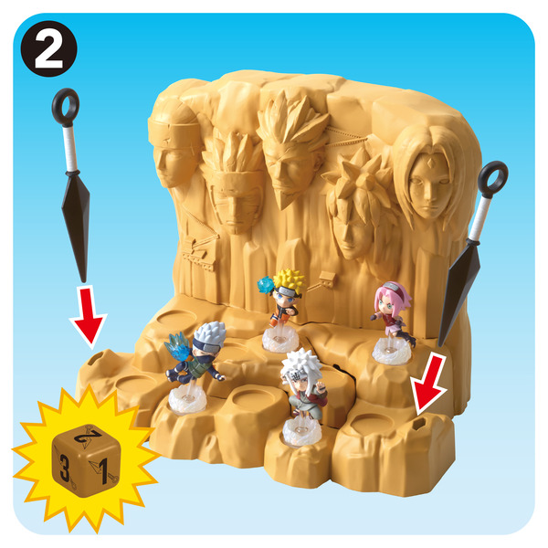 Diorama Hokage Rock Naruto Shippuden Survival