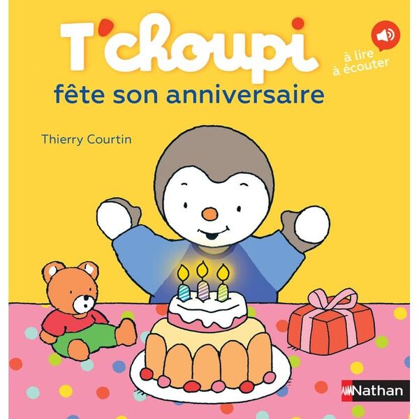 T'choupi fête son anniversaire - Un livre à lire et à écouter