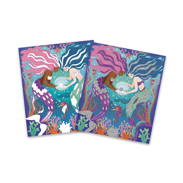 Kit Créatif - Paillettes à coller sirènes