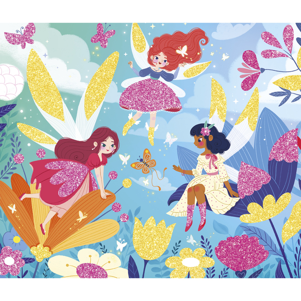 Kit Créatif - Paillettes à coller fées