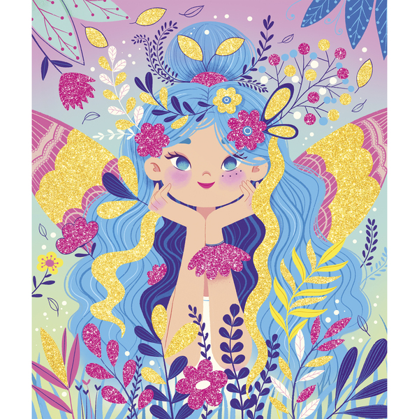 Kit Créatif - Paillettes à coller fées