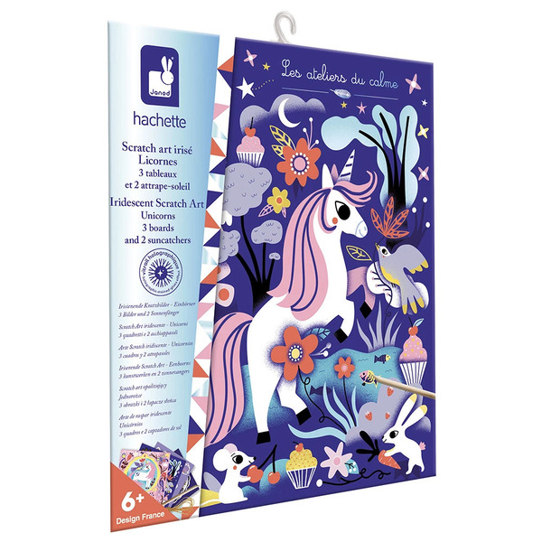 Kit Créatif - Scratch art licornes