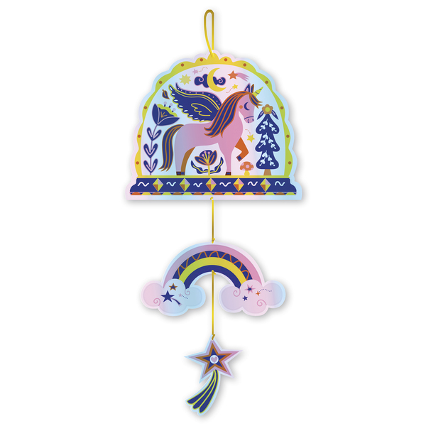 Kit Créatif - Scratch art licornes