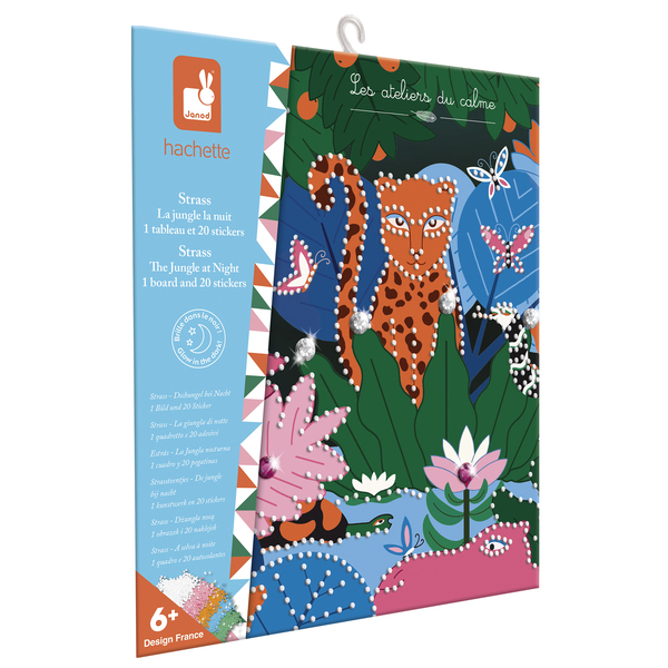 Kit Créatif - Strass la jungle la nuit