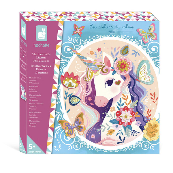 Coffret créatif multiactivités licornes