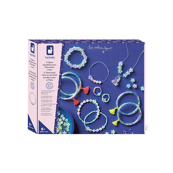 Kit créatif - 11 bijoux phosphorecent à créer