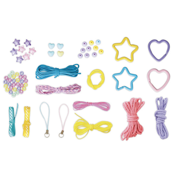 Kit créatif - 6 bijoux de sacs à créer