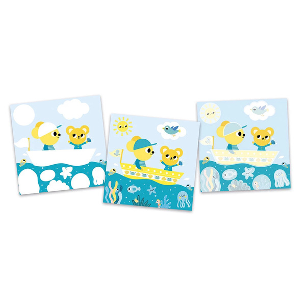 Coffret créatif feutrine et feutre magique 