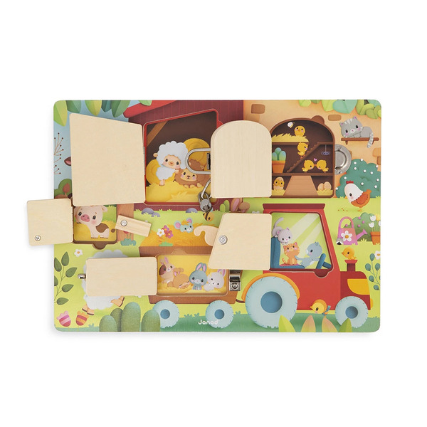 Planche à verrous - La ferme