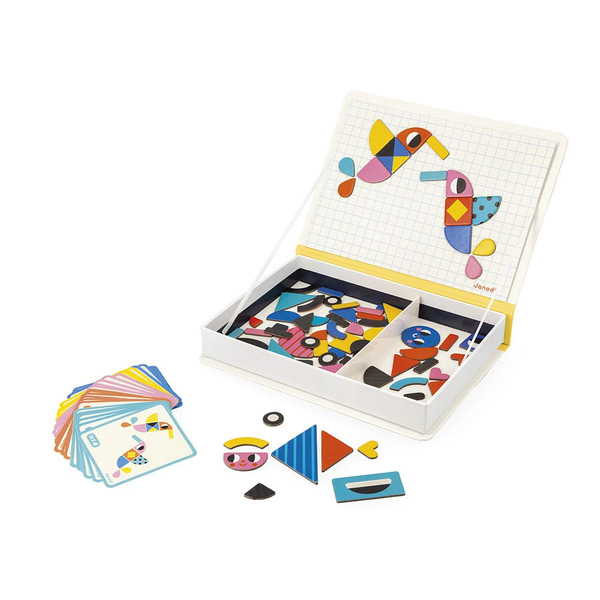 Magnéti book tangram - 85 magnets
