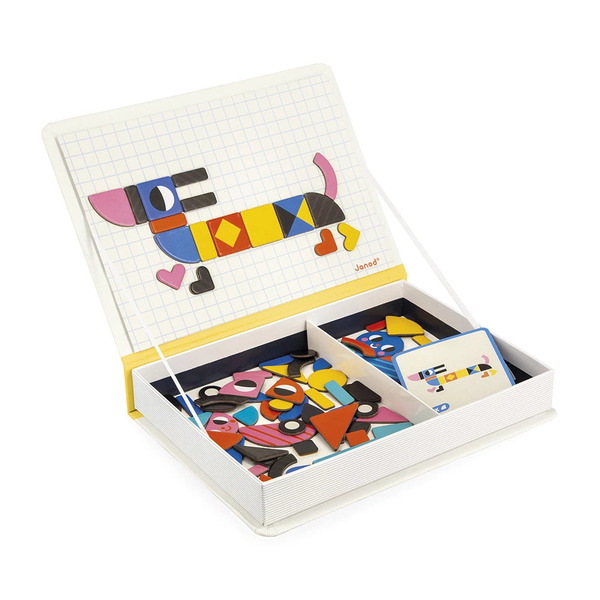 Magnéti book tangram - 85 magnets