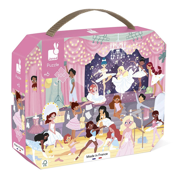 Puzzle en carton les danseuses - 100 pièces