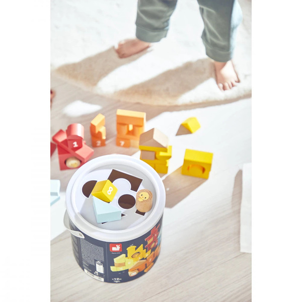 Baril de construction ferme - 56 pièces