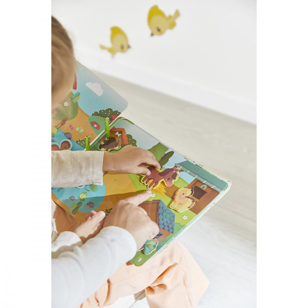 Busy-book ferme - Français/Anglais