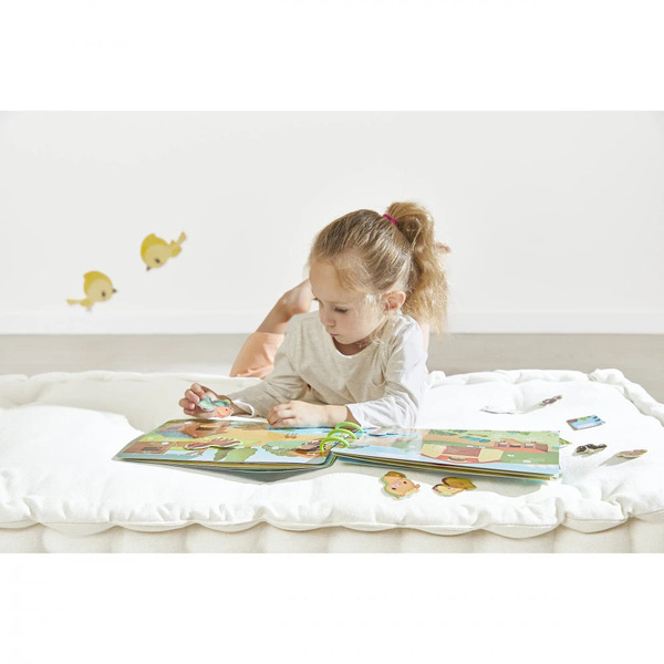 Busy-book ferme - Français/Anglais