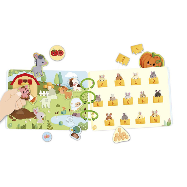 Busy-book ferme - Français/Anglais