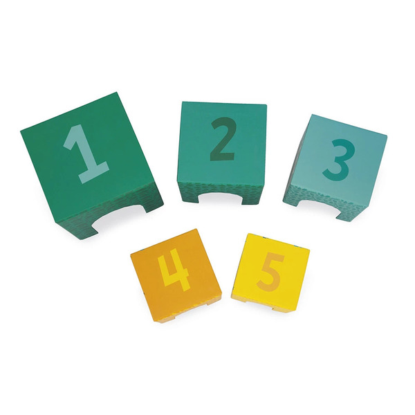 Pyramide 5 cubes Tropik