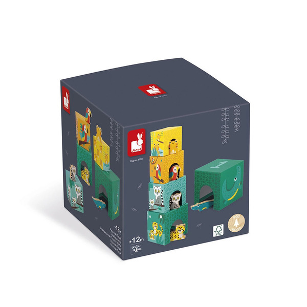 Pyramide 5 cubes Tropik