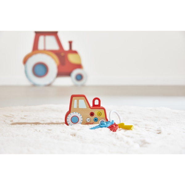 Porte clé tracteur son