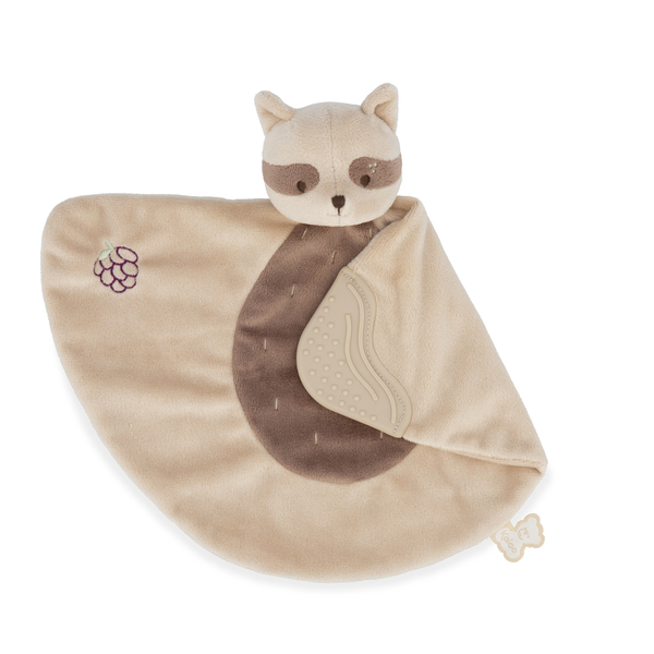 Doudou de dentition raton laveur