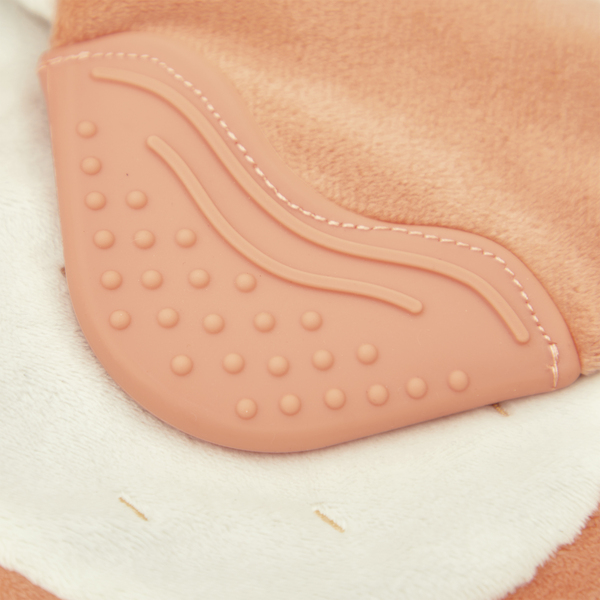 Doudou de dentition écureuil