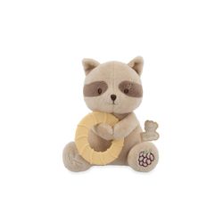 Peluche anneau de  dentition  - raton laveur
