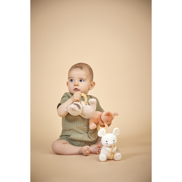 Peluche anneau de  dentition  - souris