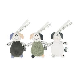 Doudous sensoriels chiots (Set de 3)