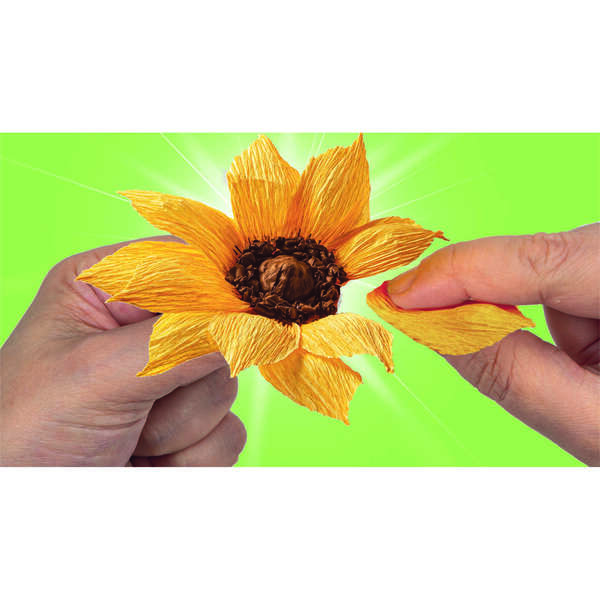 Crée tes fleurs - Tournesol