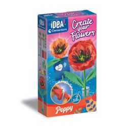 Crée tes fleurs - Coquelicot