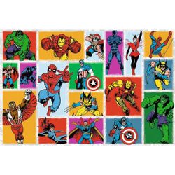Puzzle Retro Marvel - 3000 pièces 