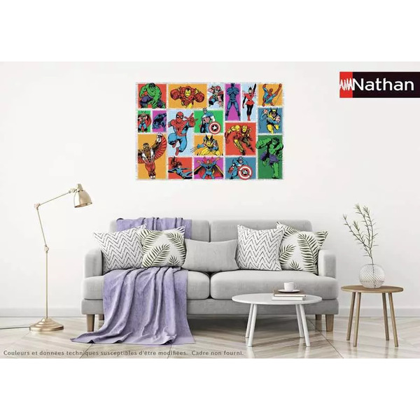 Puzzle Retro Marvel - 3000 pièces 