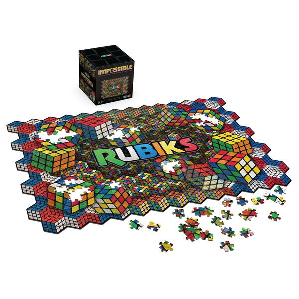 Puzzle 604 pièces rubik s impossible